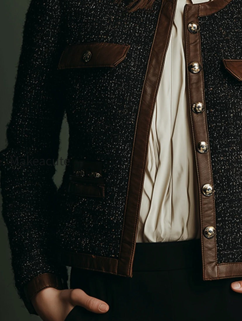 classic-vintage-leather-trim-tweed-jacket