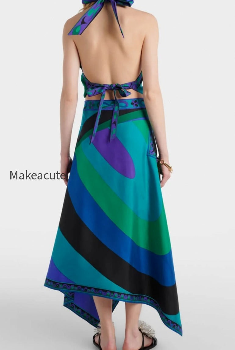 satin-printed-halter-backless-skirt-set