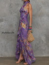 boho-elegant-floral-halter-chiffon-maxi-dress