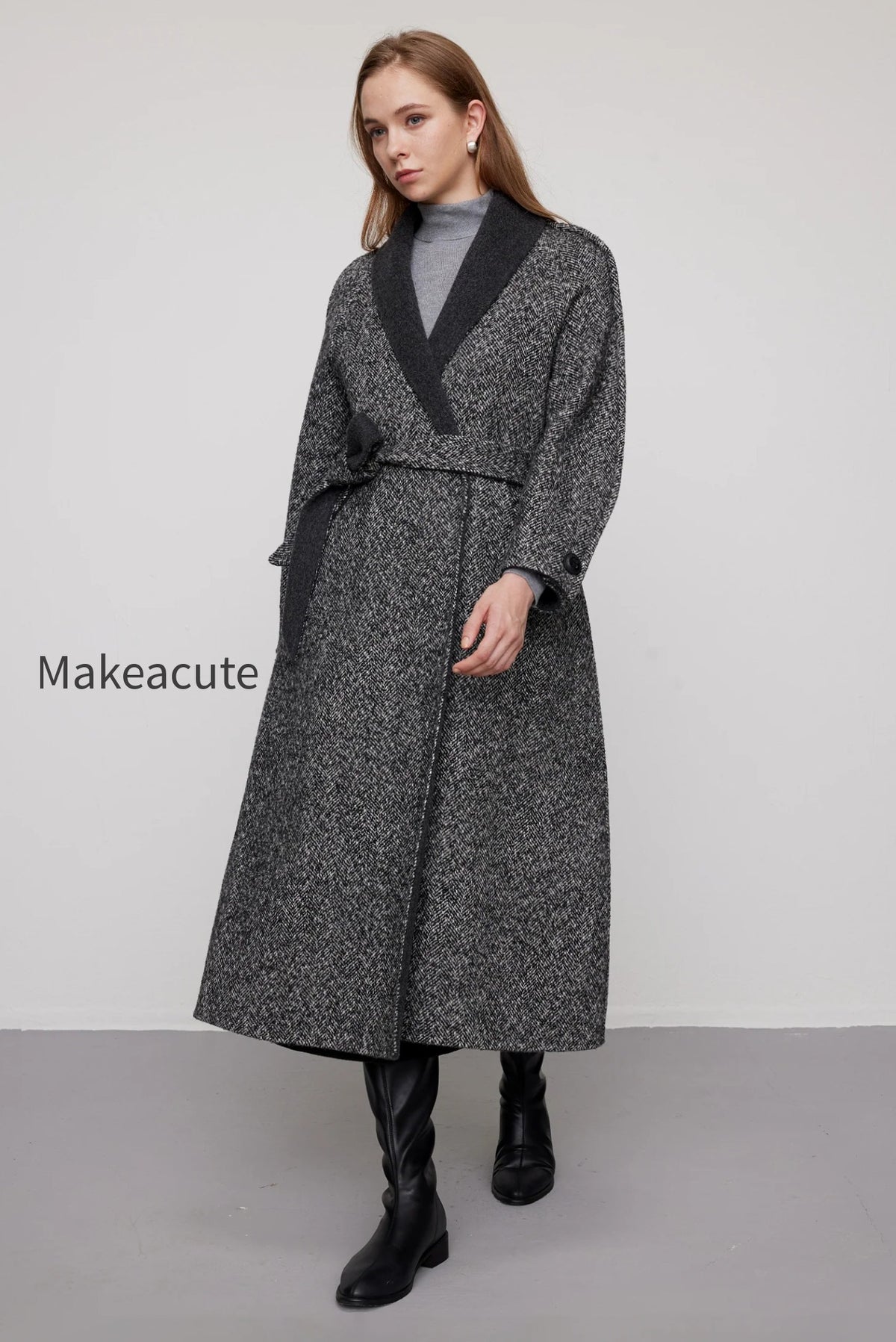 herringbone-tweed-wool-belted-wrap-coat