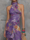 boho-elegant-floral-halter-chiffon-maxi-dress