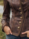 vintage-fitted-brown-leather-blazer-with-contrast-stitching-1