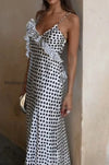 polka-dot-tiered-trim-satin-silk-dress