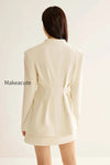 tailored-ruched-waist-blazer