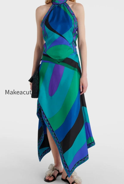 satin-printed-halter-backless-skirt-set