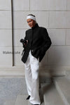 elegant-stand-collar-slim-blazer