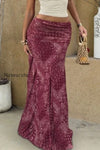 slim-boho-print-fishtail-maxi-skirt