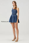 belted-cami-button-front-denim-dress