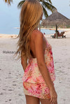 chic-print-halter-backless-tie-waist-bodycon-mini-dress