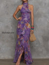 boho-elegant-floral-halter-chiffon-maxi-dress