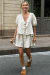 cotton-print-short-sleeve-skirt-set