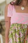 floral-stripe-patchwork-mini-boho-dress