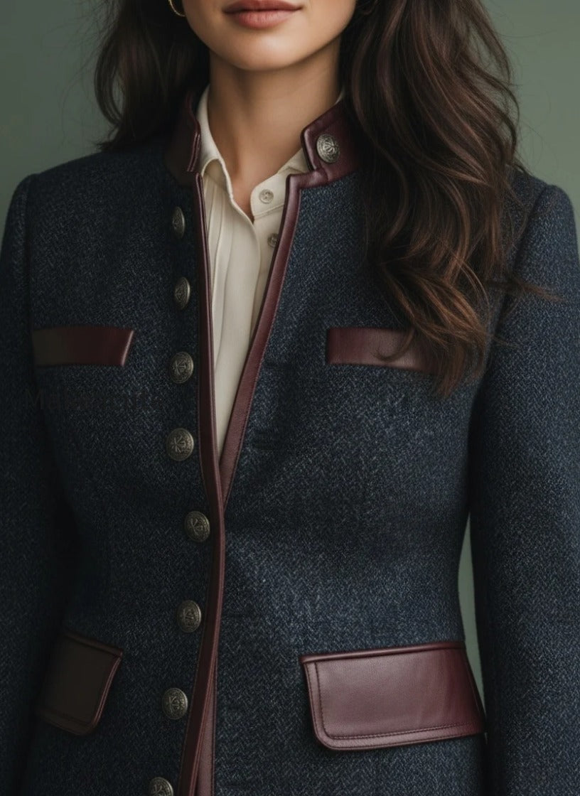 navy-tweed-military-style-jacket-with-faux-leather-trim