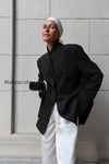 elegant-stand-collar-slim-blazer