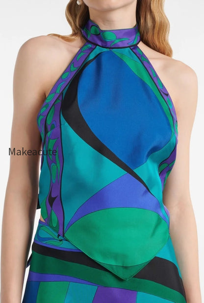 satin-printed-halter-backless-skirt-set
