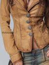 slim-fit-vintage-style-washed-khaki-denim-jacket