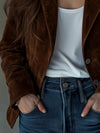 luxurious-chocolate-velvet-blazer