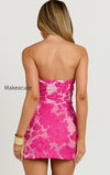 amalie-the-label-frederika-strapless-ruffle-detail-jacquard-mini-dress-in-hot-pink