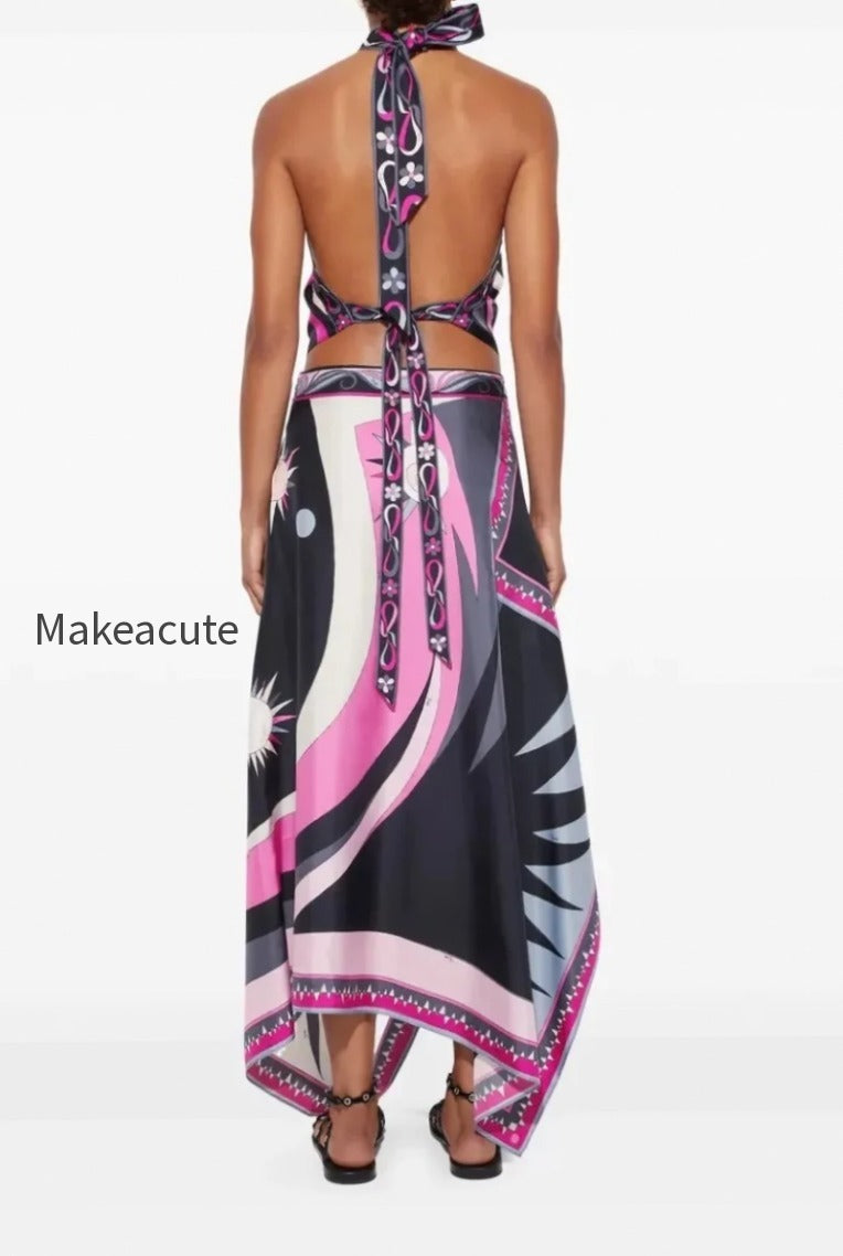 satin-printed-halter-backless-skirt-set