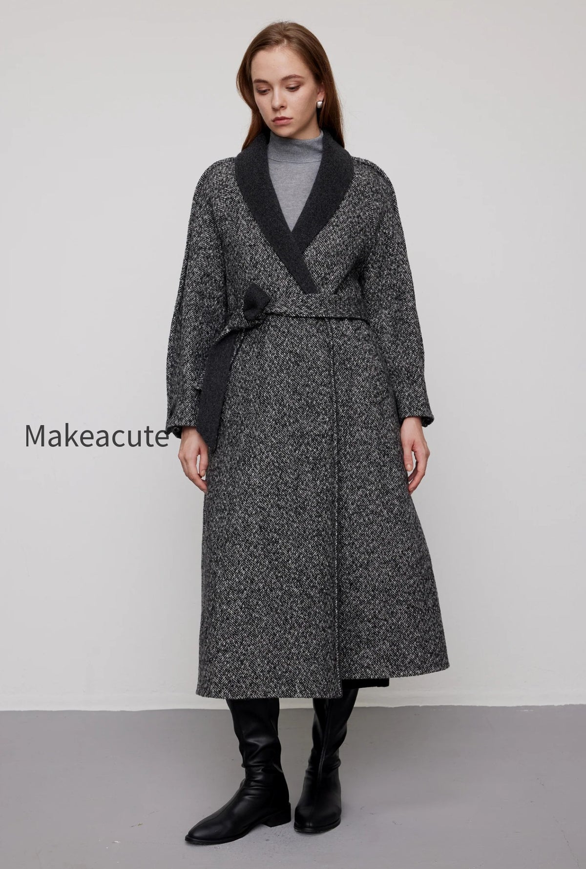 herringbone-tweed-wool-belted-wrap-coat