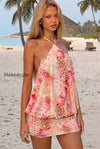 chic-print-halter-backless-tie-waist-bodycon-mini-dress