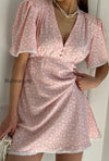 floral-v-neck-tea-length-a-line-mini-dress
