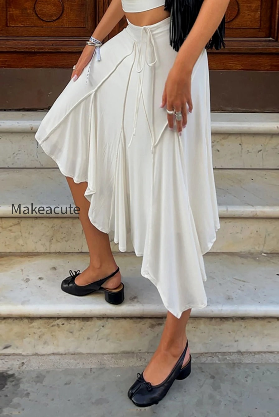 pleated-asymmetric-midi-skirt