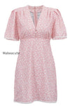 floral-v-neck-tea-length-a-line-mini-dress