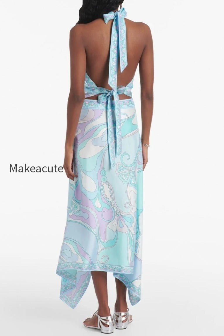 satin-printed-halter-backless-skirt-set