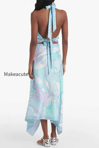 satin-printed-halter-backless-skirt-set